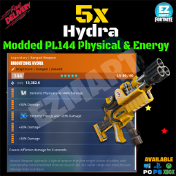5x Modded Hydra PL144 Energy & Physical - [PC, PS4, PS5, Xbox One and Series X/S] Fast Delivery! 0